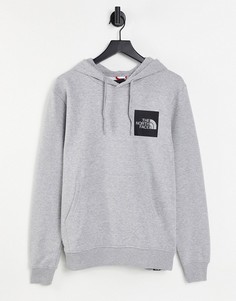 Худи серого цвета The North Face Fine-Серый