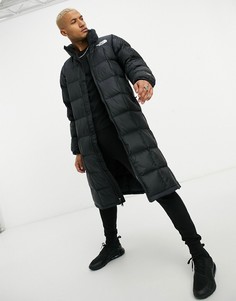 Черная удлиненная куртка The North Face-Черный цвет