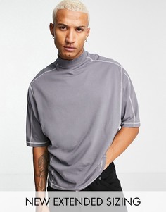 Купить мужские футболки воротник-стойка в интернет-магазине Lookbuck