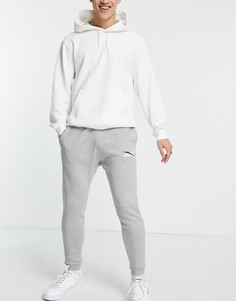 Серые джоггеры с логотипом Reebok Core-Серый