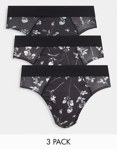 Набор из 3 трусов Bolongaro Trevor Dark Romance-Разноцветный