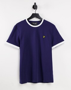 Белая футболка Lyle & Scott-Белый