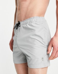 Короткие шорты для плавания Bolongaro Trevor Miami-Серый
