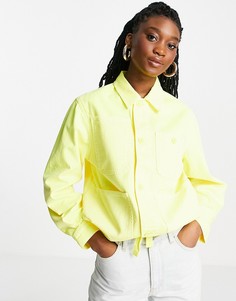Желтая куртка для офиса (от комплекта) French Connection-Желтый
