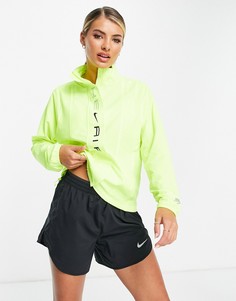 Куртка желтого флуоресцентного цвета Nike Air Running Dri-FIT-Желтый