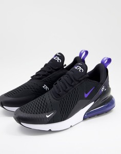 Черно-синие кроссовки Nike Air Max 270 SE-Черный цвет