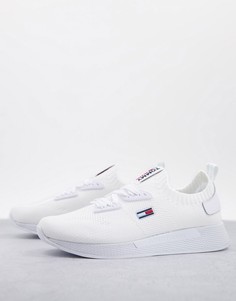 Белые гибкие кроссовки с логотипом-флагом Tommy Jeans-Белый