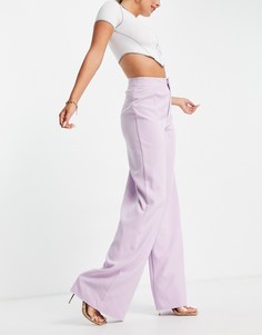 Сиреневые брюки с очень широкими штанинами (от комплекта) Public Desire-Фиолетовый цвет
