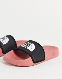 Розовые шлепанцы The North Face Base Camp III-Розовый цвет