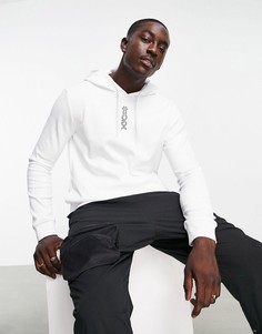 Белый худи без застежки HUGO Dondy213