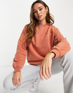 Окрашенный свитшот свободного кроя с круглым вырезом Levis Melrose-Оранжевый цвет Levis®