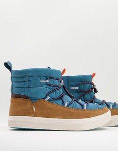 Темно-синие походные ботинки Toms-Голубой