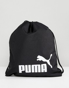 Черная сумка на шнурке Puma Phase 07494301-Черный
