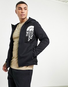 Черный худи на сквозной молнии The North Face Merak-Черный цвет