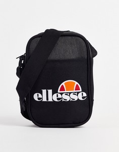 Черная сумка с логотипом ellesse-Черный цвет