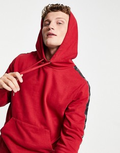 Спортивный свитшот в стиле ретро с камуфляжным кантом Aeropostale-Красный