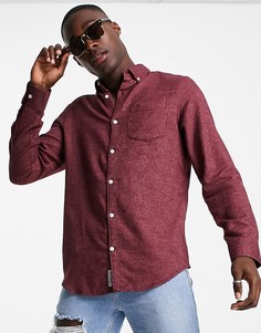 Фланелевая рубашка с длинными рукавами Original Penguin-Красный