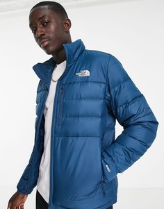 Синяя куртка The North Face Aconcagua 2-Голубой