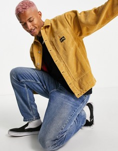 Бежевая куртка из вельвета в рубчик Stan Ray Winter Box-Светло-бежевый цвет