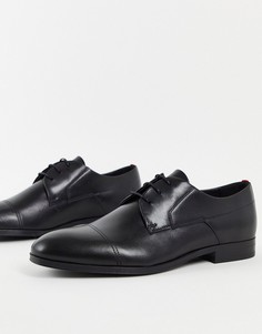 Черные туфли на шнуровке HUGO Boheme-Черный цвет