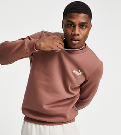 Свитшот шоколадного цвета PUMA Essentials-Коричневый цвет