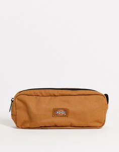 Коричневый пенал с логотипом Dickies-Коричневый цвет