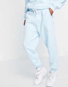 Светло-голубые джоггеры со вставками Liquor N Poker-Голубой