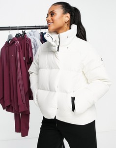 Белый пуховик adidas Outdoor Big Baffle