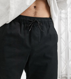 Черные шорты чиносы скинни ASOS DESIGN-Черный цвет