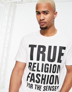 Футболка с принтом "Fashion For Senses" True Religion-Белый