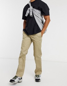 Узкие брюки цвета хаки прямого кроя Dickies 873-Зеленый цвет