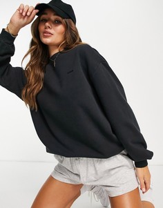 Серый свитшот свободного кроя с круглым вырезом Levis Melrose-Черный цвет Levis®