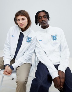 Белая куртка Nike Football England 891588-100-Белый