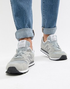 Серые кроссовки New Balance 373 ML373GR-Серый