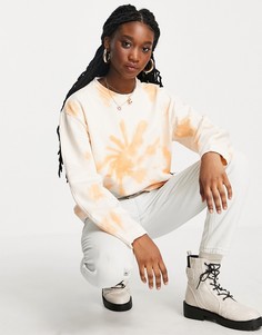 Свитшот с принтом тай-дай Maison Scotch-Разноцветный