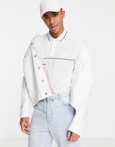 Футболка-поло BOSS Athleisure paddy 4-Белый