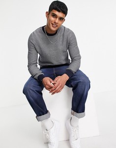 Джемпер с круглым вырезом BOSS Casual Arubyno-Голубой