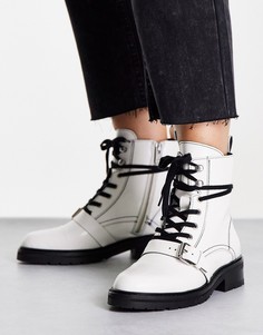 Белые ботинки AllSaints Donita-Белый