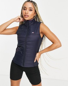 Темно-синий утепленный жилет с логотипом Tommy Hilfiger Sport