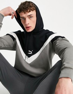 Серый худи Puma Iconic MCS