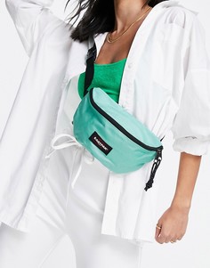 Зеленая сумка-кошелек на пояс Eastpak-Зеленый