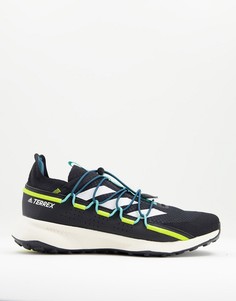 Черные кроссовки с желтыми вставками adidas Terrex Voyager 21-Черный цвет