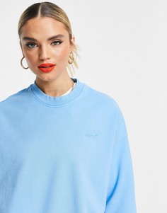 Голубой свитшот с логотипом Levis Levis®
