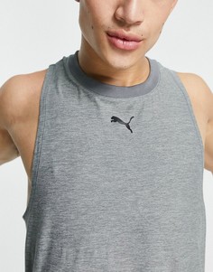 Серая майка Puma Yoga Studio-Серый