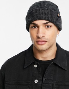 Черная шапка-бини из вафельного трикотажа Dickies-Черный цвет