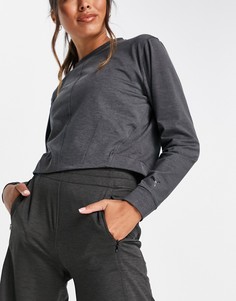 Серый свитшот Puma Training Cloudspun