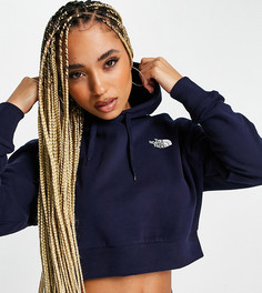 Темно-синяя укороченная худи The North Face Trend – эксклюзивно для ASOS-Темно-синий