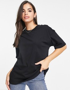 Футболка в стиле oversized черного цвета ASOS DESIGN-Черный цвет