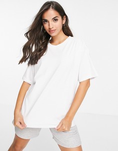 Белая свободная футболка ASOS DESIGN ultimate-Белый