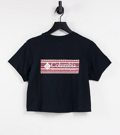 Черная футболка с принтом на спине Columbia CSC River – эксклюзивно для ASOS-Черный цвет
